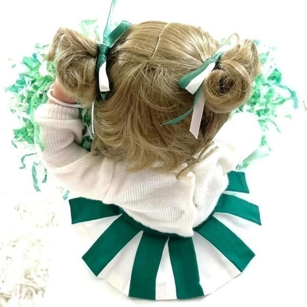 💚MSU💚Cheerleader Girl Porcelain Doll!